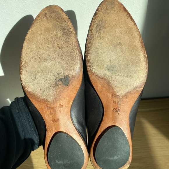 Cydwok Vintage Leather Flats 36.5 - Picture 7 of 8